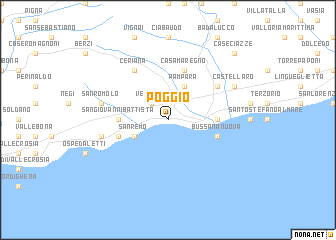 map of Poggio