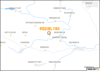 map of Pogiblyak