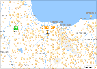 map of Poglar