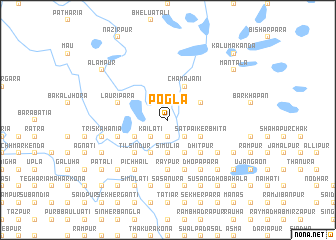 map of Pogla