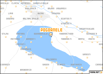 map of Pogoanele