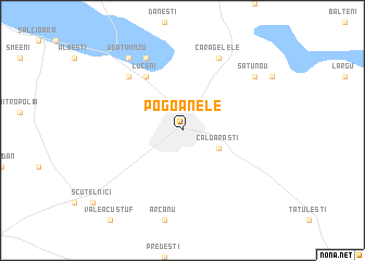 map of Pogoanele