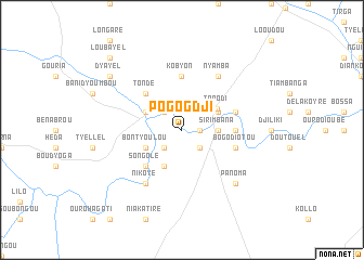 map of Pogogdji