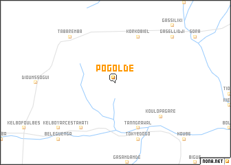 map of Pogoldè