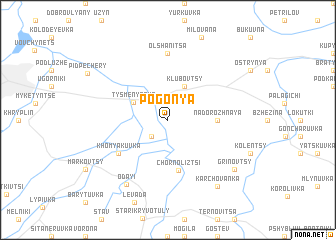 map of Pogonya