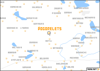 map of Pogorelets