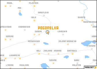 map of Pogorelka