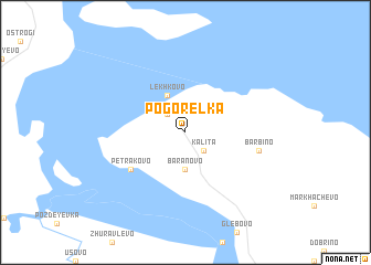 map of Pogorelka