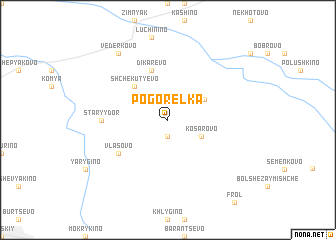 map of Pogorelka