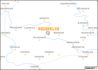 map of Pogorelka