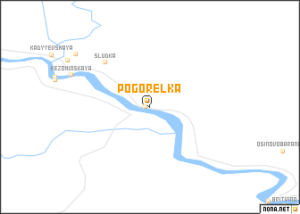 map of (( Pogorelka ))