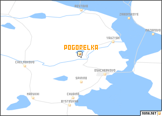 map of Pogorelka