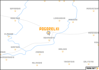 map of Pogorelki