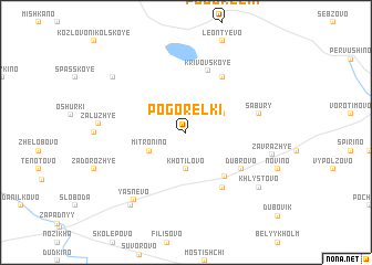 map of Pogorelki