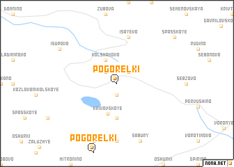 map of Pogorelki