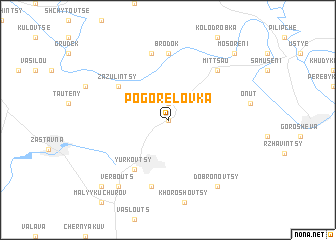 map of Pogorelovka