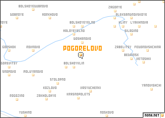 map of Pogorelovo