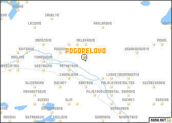 map of Pogorelovo