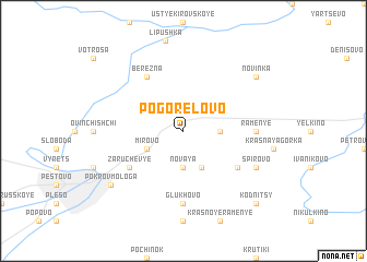 map of Pogorelovo