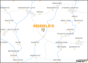 map of Pogoreloye