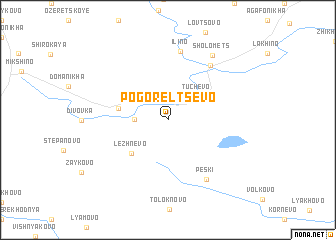 map of Pogorel\