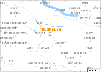 map of Pogorel\