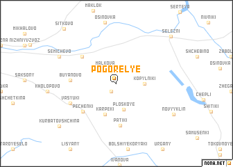 map of Pogorel\