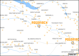 map of Pögoriach