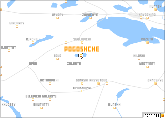 map of Pogoshche