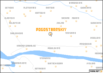 map of Pogost-Barskiy