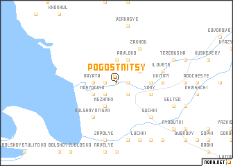 map of Pogostnitsy