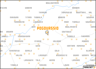 map of Pogouassio