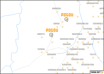 map of Pogou
