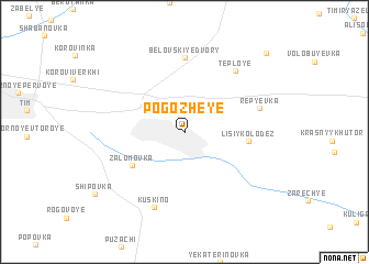 map of Pogozheye