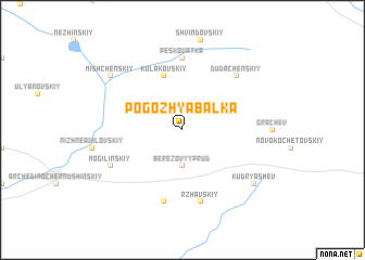 map of Pogozh\