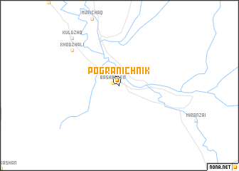 map of Pogranichnik