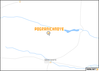 map of Pogranichnoye