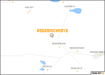 map of Pogranichnoye