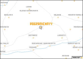 map of Pogranichnyy