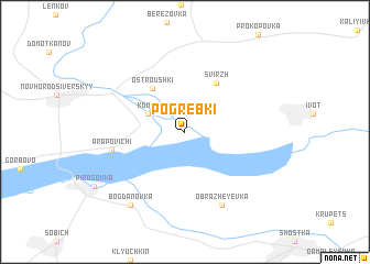 map of Pogrebki