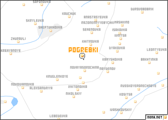 map of Pogrebki