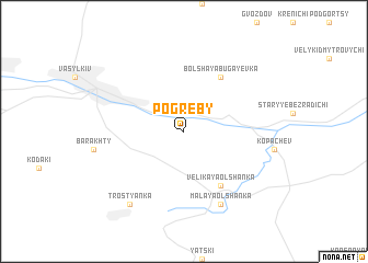 map of Pogreby