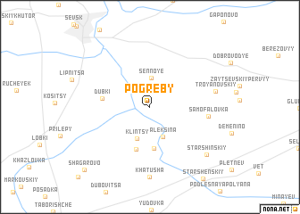 map of Pogreby