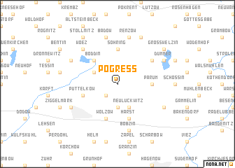 map of Pogreß