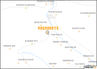 map of Pogromets
