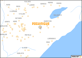 map of Poguinigue