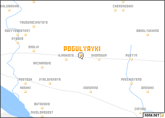 map of Pogulyayki