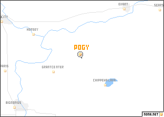 map of Pogy