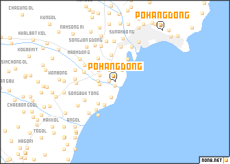 map of P\