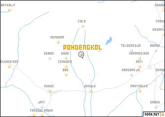 map of Pohdengkol